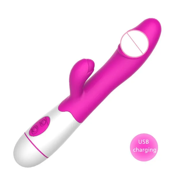 Female Sex Toys | YSGLIFE USB 30 Speeds Rabbit Vibrator for Women Vagina Dildo Vibrators Female G spot Clit Stimulator Erotic Sex Toy For Adult Women Female Sex Toys | YSGLIFE USB 30 Speeds Rabbit Vibrator for Women Vagina Dildo Vibrators Female G spot Clit Stimulator Erotic Sex Toy For Adult Women