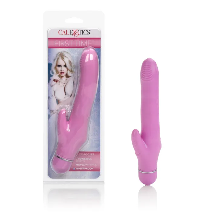 CalExotics Vibrators First Time Flexi Rocker Pink