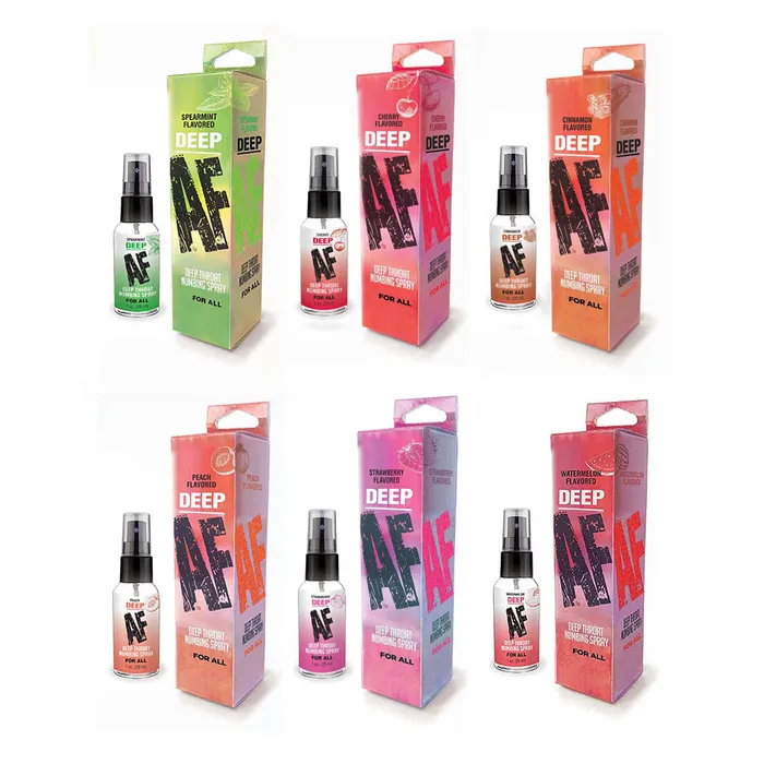DEEP AF NUMBING THROAT SPRAY PEACH-(lgbt.614) | Little Genie Male Sex Toys DEEP AF NUMBING THROAT SPRAY PEACH-(lgbt.614) | Little Genie Male Sex Toys