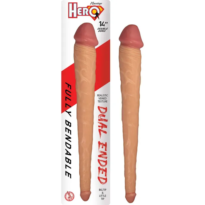Dildos Nasstoys Hero 14in Double Dong