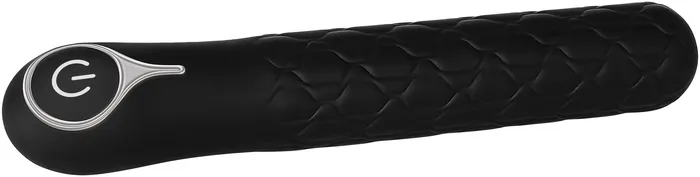 Evolved Novelties Vibrators | Evolved Quilted Love Rechargeable Vibrator - Black