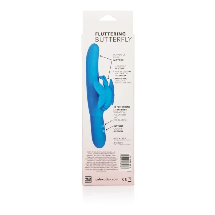 Fluttering Butterfly - Blue | CalExotics Vibrators Fluttering Butterfly - Blue | CalExotics Vibrators