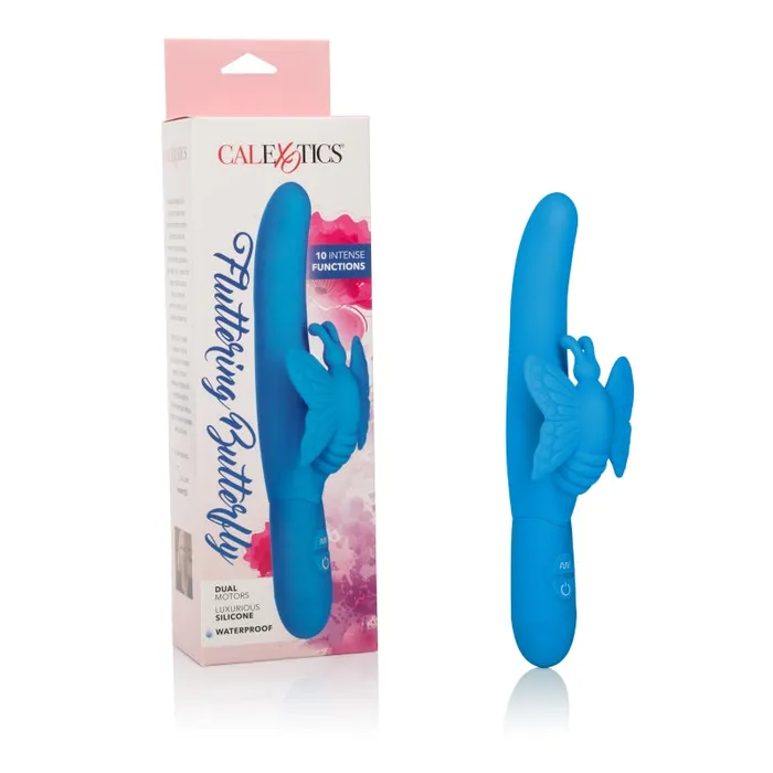 Fluttering Butterfly - Blue | CalExotics Vibrators Fluttering Butterfly - Blue | CalExotics Vibrators