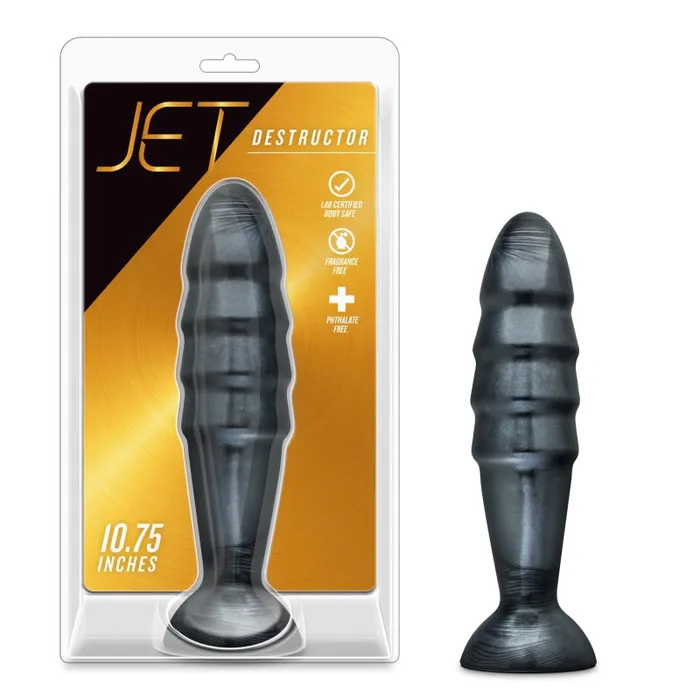 Jet Destructor Carbon Metallic Black Blush Novelties Vibrators
