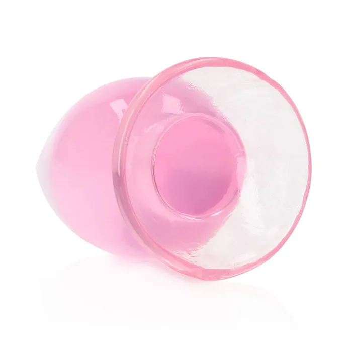 REALROCK 11.5 cm Anal Plug - Pink-(rea162pnk) | Shots Toys Anal REALROCK 11.5 cm Anal Plug - Pink-(rea162pnk) | Shots Toys Anal