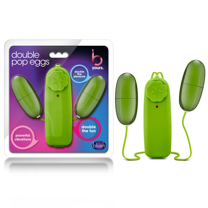 Vibrators | Blush B Yours Double Pop Eggs - Blush