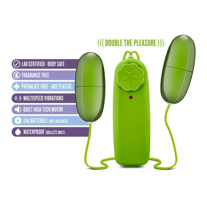 Vibrators | Blush B Yours Double Pop Eggs - Blush