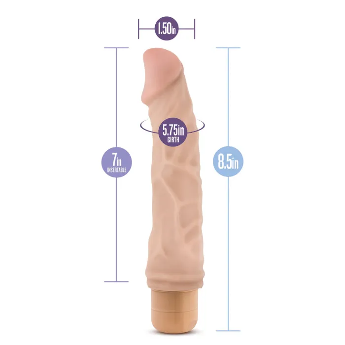 Vibrators | Dr. Skin - Cock Vibe 6 - Beige - Blush Novelties Vibrators | Dr. Skin - Cock Vibe 6 - Beige - Blush Novelties