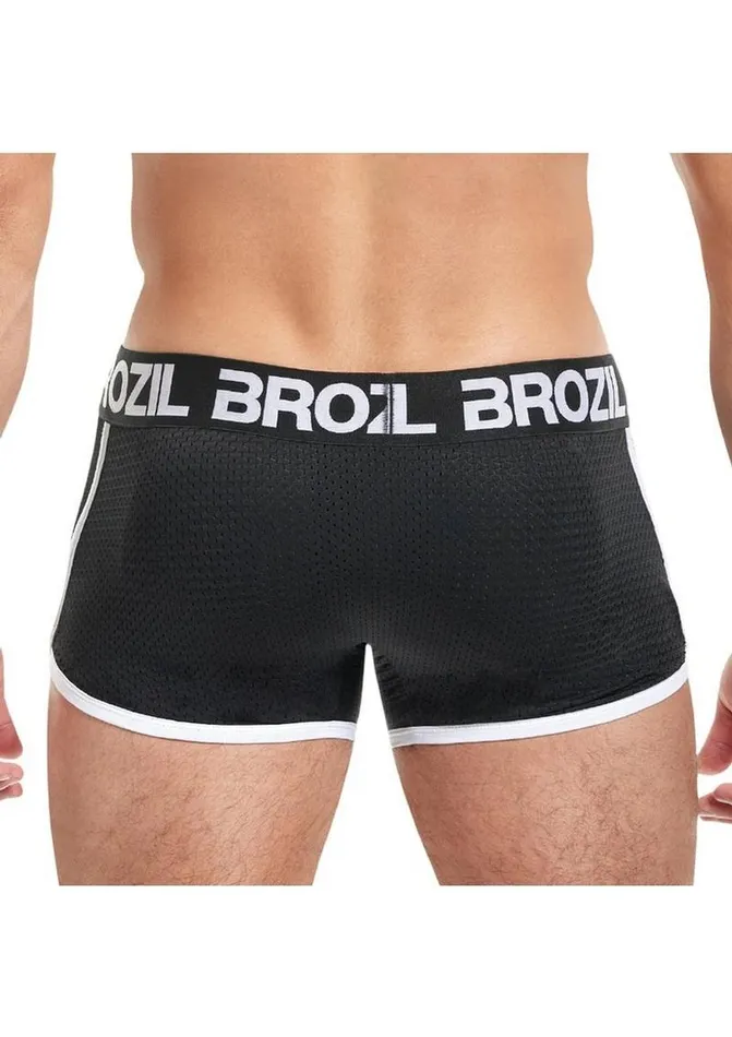 Brozil Brozil Ultra Glute and Bulge Enhancing Mesh Trunk Vibrators
