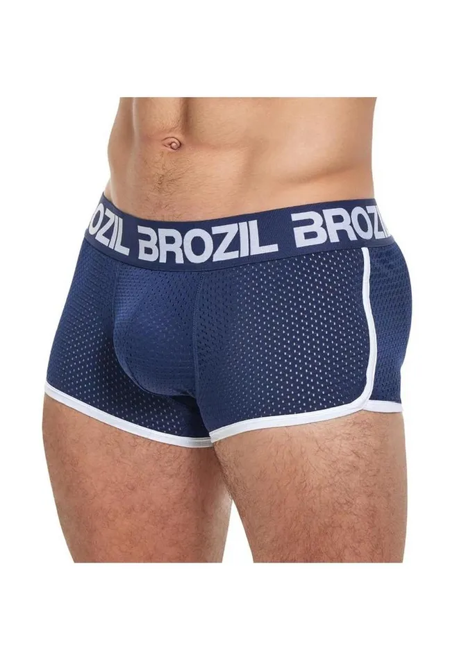 Brozil Brozil Ultra Glute and Bulge Enhancing Mesh Trunk Vibrators