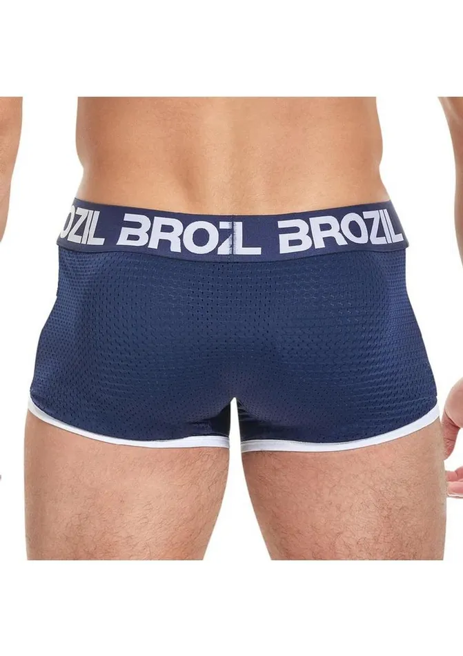 Brozil Brozil Ultra Glute and Bulge Enhancing Mesh Trunk Vibrators