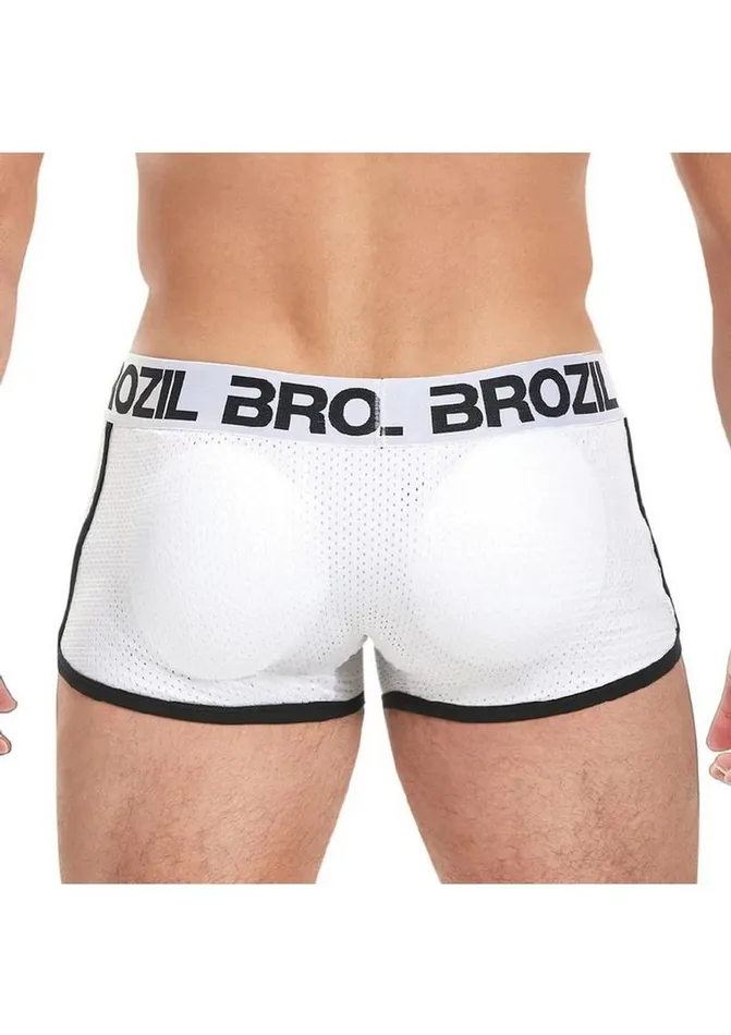 Brozil Brozil Ultra Glute and Bulge Enhancing Mesh Trunk Vibrators