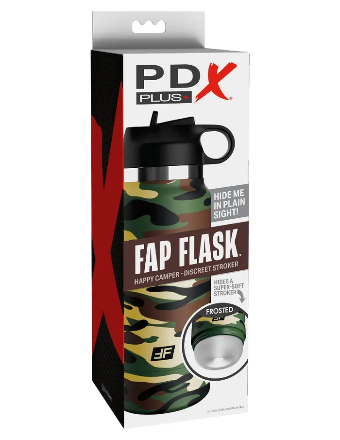 PDX Brands Vibrators Fap Flask Happy Camper