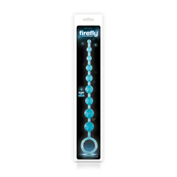 Firefly Pleasure Beads Blue NS Novelties Vibrators