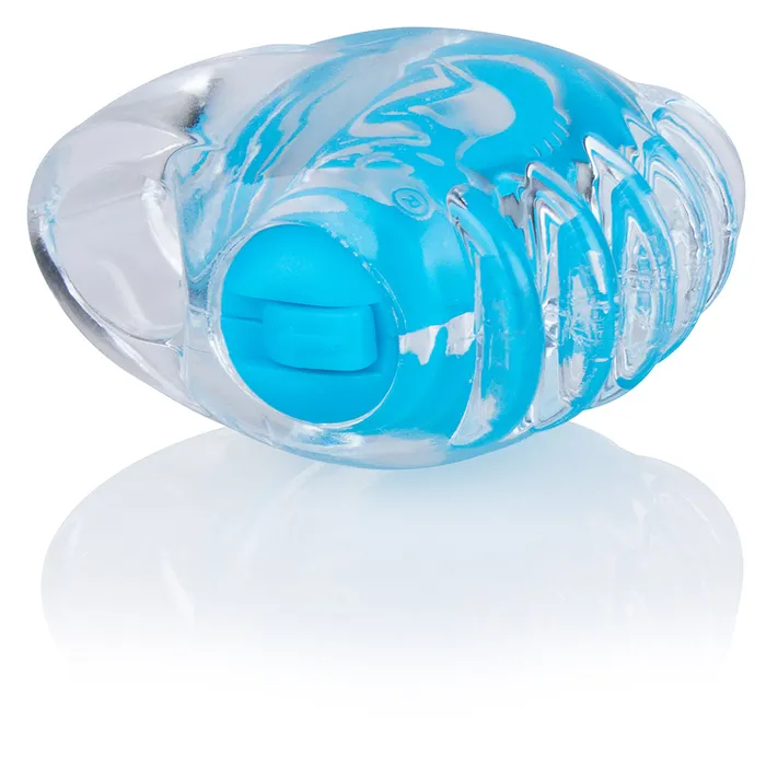 Screaming O Vibrators Color Pop Fing O Tip Blue