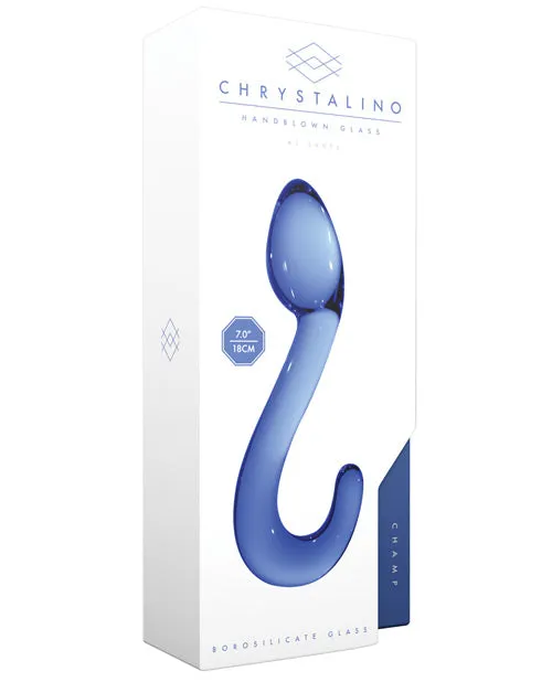 SHOTS AMERICA Vibrators Chrystalino Champ Blue