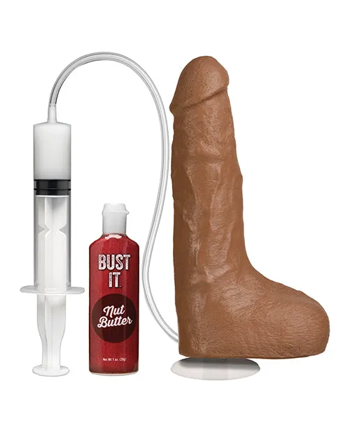 Bust It Squirting Realistic Cock Nut Butter Doc Johnson Dildos
