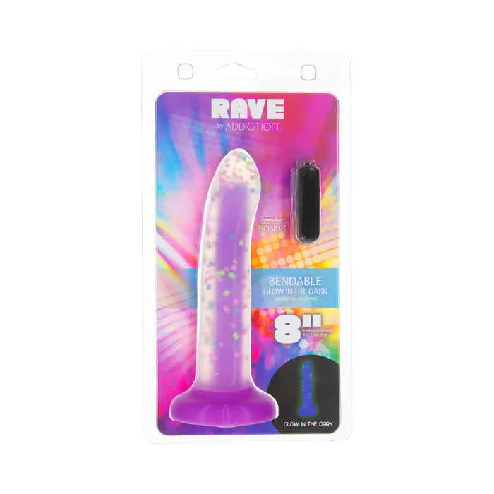 Dildos Addiction Rave Party Marty 8 Dong Glow In The Dark BMS Factory
