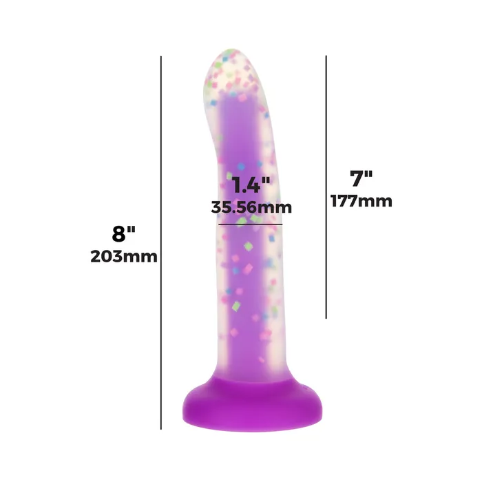 Dildos Addiction Rave Party Marty 8 Dong Glow In The Dark BMS Factory