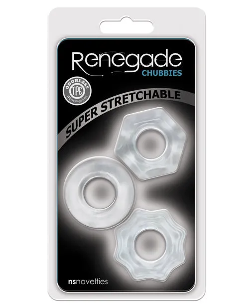 NS Novelties Male Sex Toys Renegade Chubbies 3 Pack