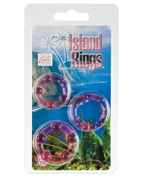 Silicone Island Rings CalExotics Female Sex Toys