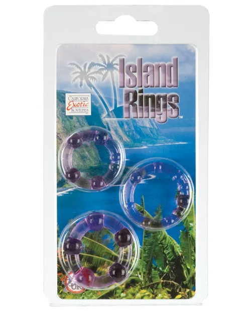 Silicone Island Rings CalExotics Female Sex Toys