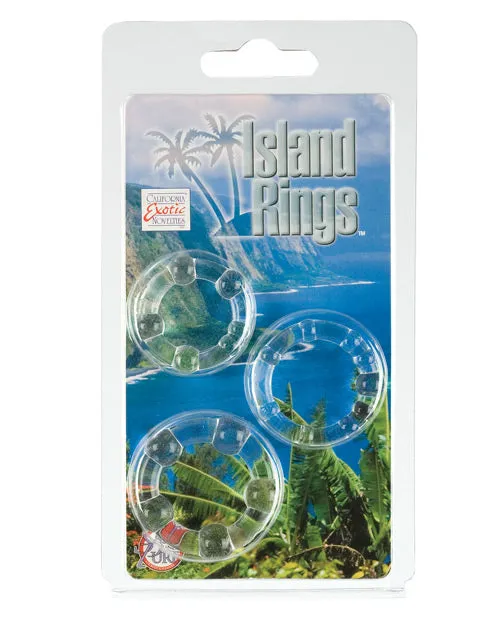 Silicone Island Rings CalExotics Female Sex Toys
