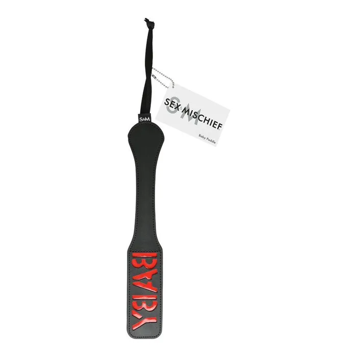 Sportsheets Anal Sportsheets Black Vinyl Paddle BABY