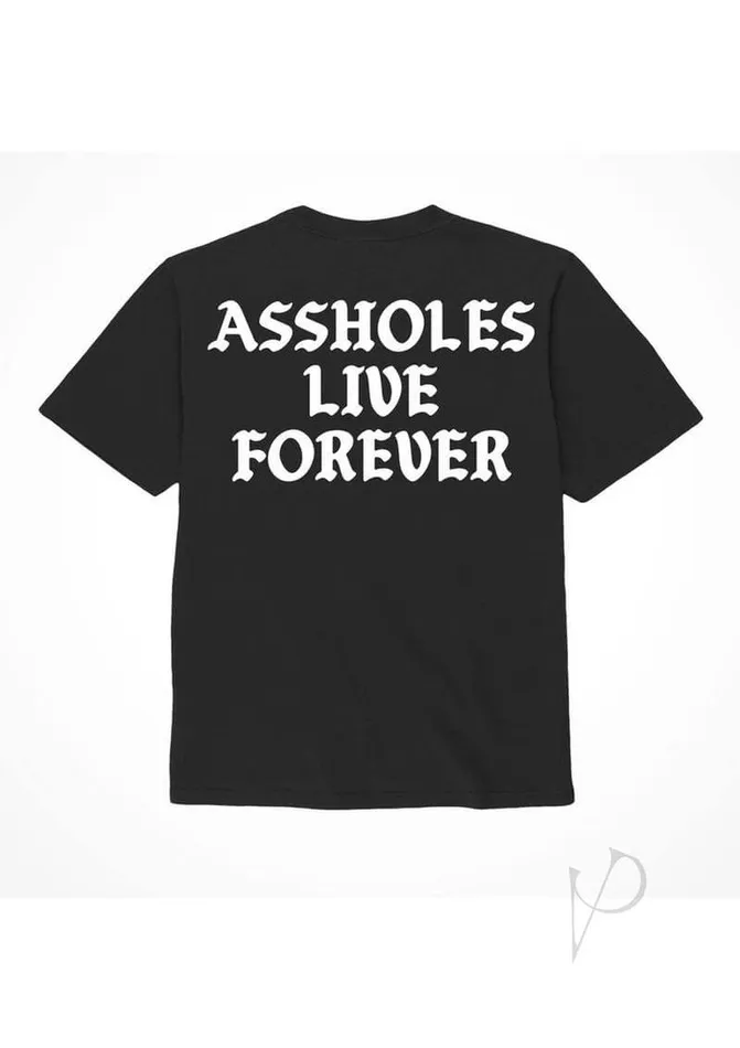 Anal Doc Johnson Enterprises Alf Assholes Live Forever Tshirt Xxl Black