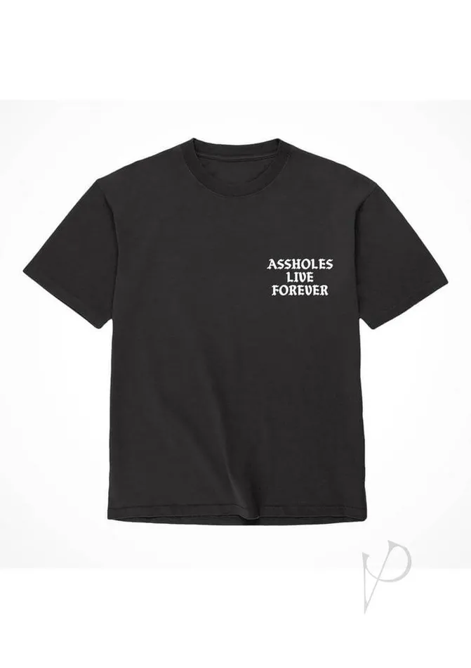 Anal Doc Johnson Enterprises Alf Assholes Live Forever Tshirt Xxl Black