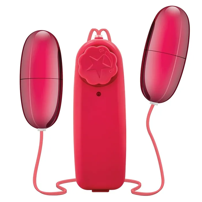 BLUSH Vibrators B Yours Double Pop EggsCerise