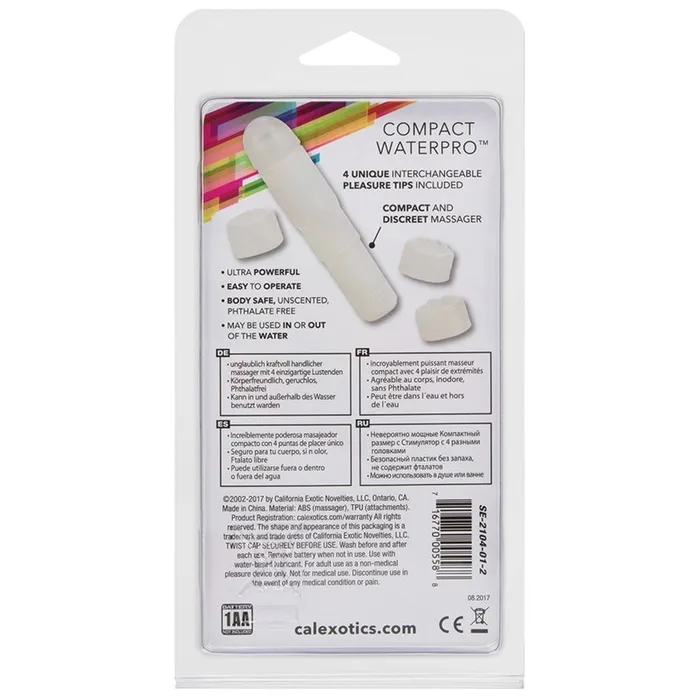 CAL EXOTICS Female Sex Toys Compact Water Pro Massager 4