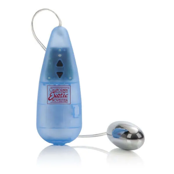 California Exotic Novelties Female Sex Toys Impulse Pocket Pak Silver Bullet Vibrator 5 Intensity Levels for Sensational Pleasure