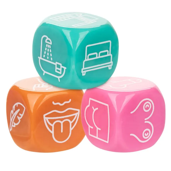 California Exotic Novelties Female Sex Toys Naughty Bits Roll with It Icon Based Sex Dice California Exotic Novelties Female Sex Toys Naughty Bits Roll with It Icon Based Sex Dice