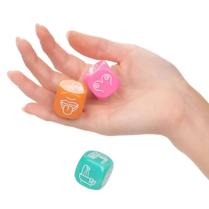 California Exotic Novelties Female Sex Toys Naughty Bits Roll with It Icon Based Sex Dice California Exotic Novelties Female Sex Toys Naughty Bits Roll with It Icon Based Sex Dice