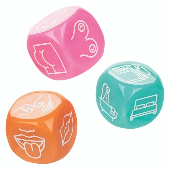 California Exotic Novelties Female Sex Toys Naughty Bits Roll with It Icon Based Sex Dice California Exotic Novelties Female Sex Toys Naughty Bits Roll with It Icon Based Sex Dice