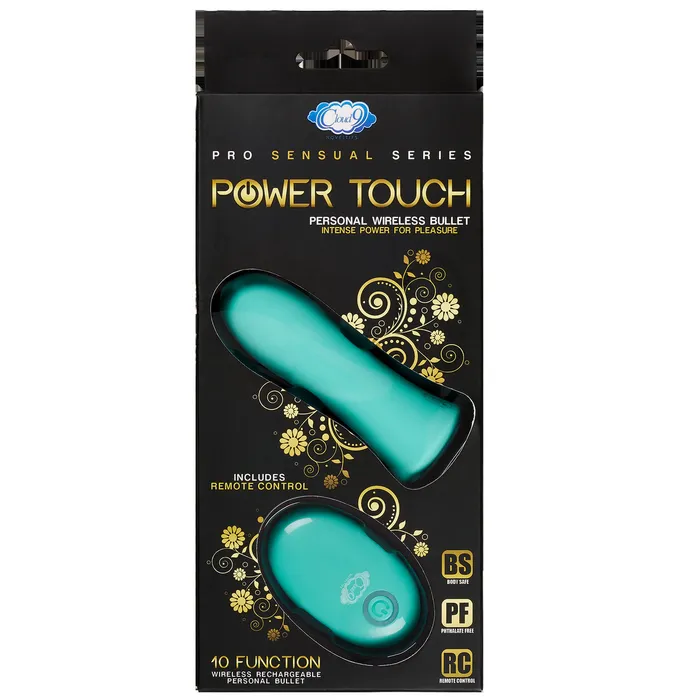 Cloud 9 Novelties Female Sex Toys Pro Sensual Power Touch Bullet with Remote Control