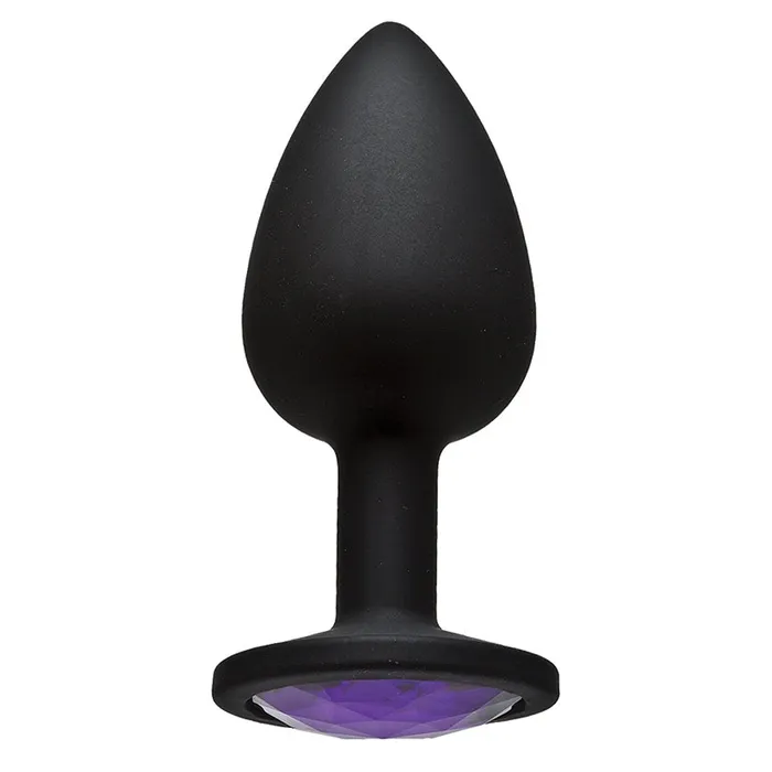 DOC JOHNSON Anal Booty Bling Silicone Plug SmallPurple