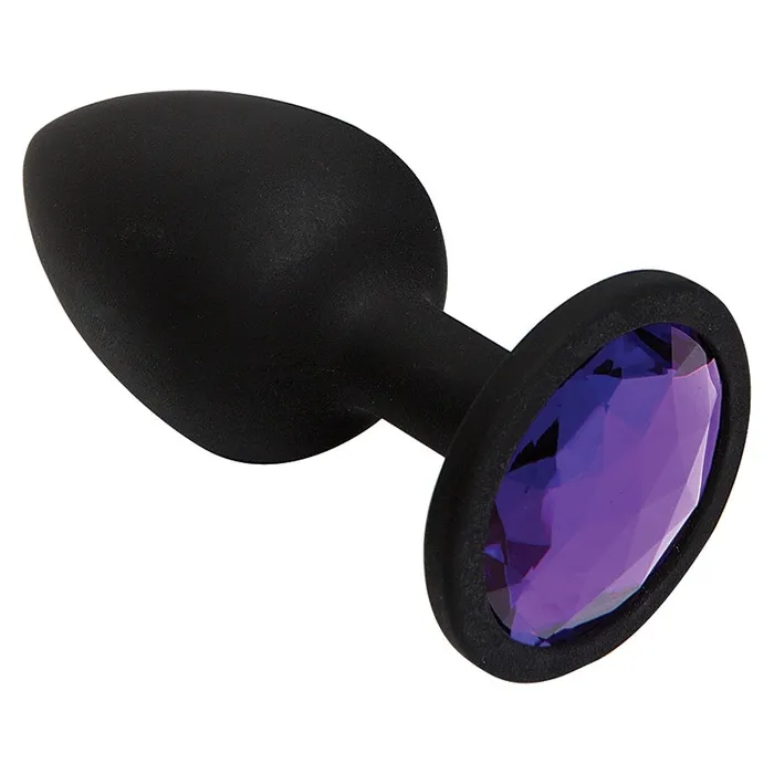 DOC JOHNSON Anal Booty Bling Silicone Plug SmallPurple