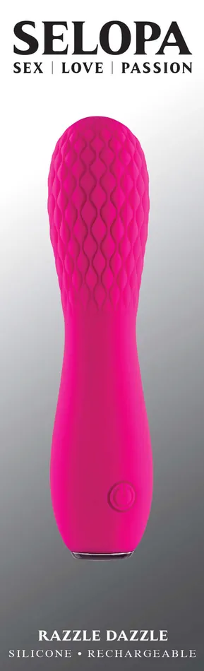Evolved Novelties Vibrators Experience Sensational Bliss with the Selopa Razzle Dazzle Pink Vibrator from Evolved Novelties Evolved Novelties Vibrators Experience Sensational Bliss with the Selopa Razzle Dazzle Pink Vibrator from Evolved Novelties