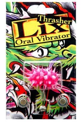 Experience Sensational Oral Pleasure with the Lix Thrasher Oral Vibrator Pink Tongue Ring Tongue Joy Vibrators