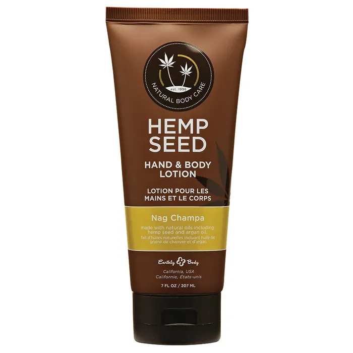 Female Sex Toys Earthly Body Earthly Body Hemp Seed LotionNag Champa 7oz
