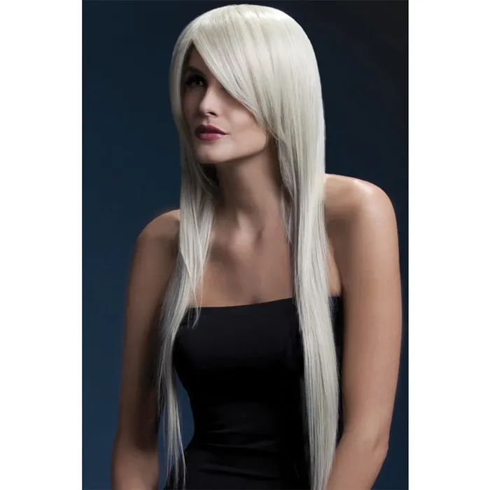 Fever Smiffys Amber Wig Straight FeatheredBlonde 28 FEVER SMIFFYS Female Sex Toys
