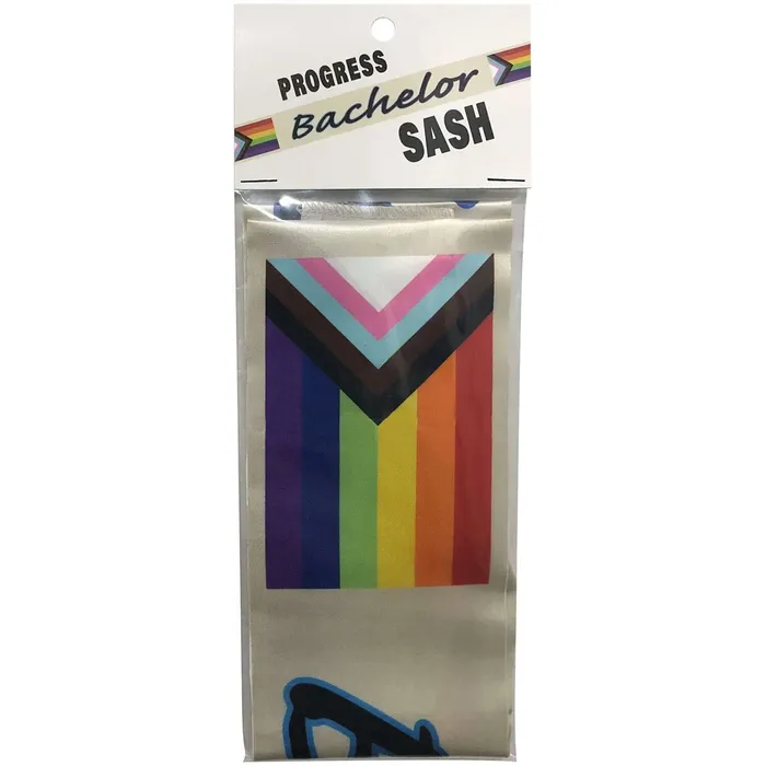 Kheper Games Female Sex Toys Progress Bachelor Sash Celebrate with Rainbow Pride