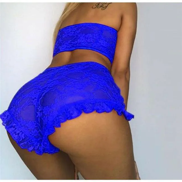 Lace Tulle Set Vibratoy Shop Anal