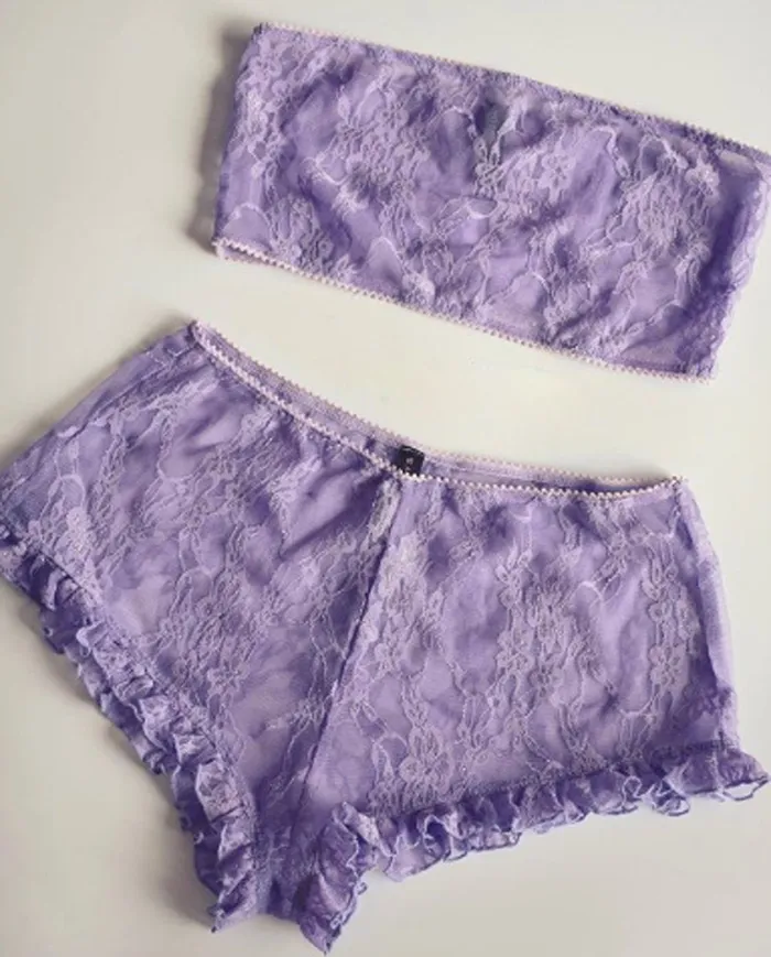 Lace Tulle Set Vibratoy Shop Anal
