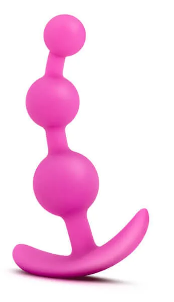 Luxe Be Me 3 Fuchsia Anal Plug Blush Novelties Anal