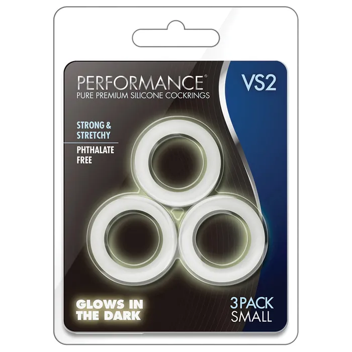Performance VS2 Pure Premium Cockrings SmallGITD BLUSH Male Sex Toys