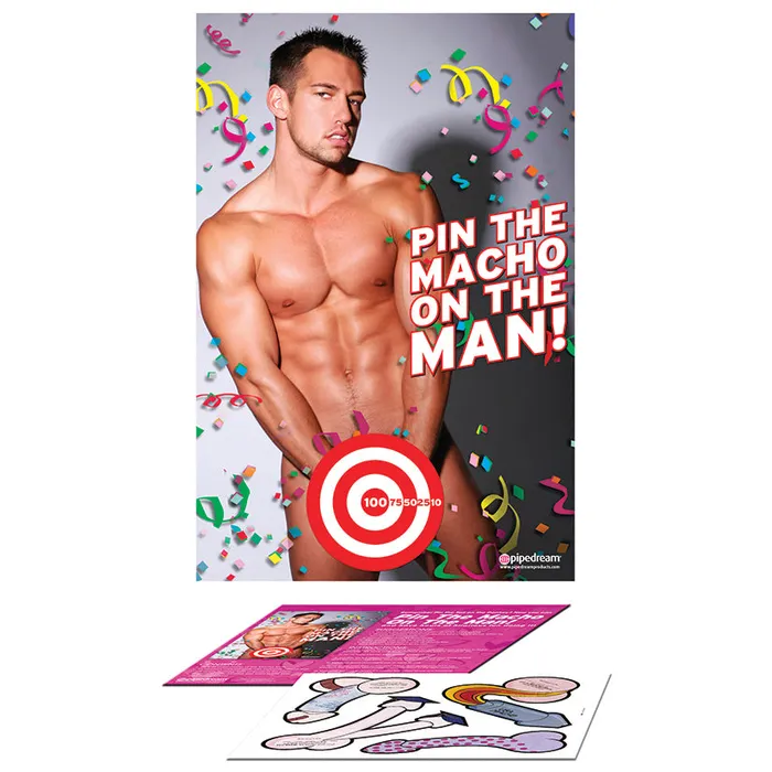 Pin The Macho On The Man Game PIPEDREAM Female Sex Toys