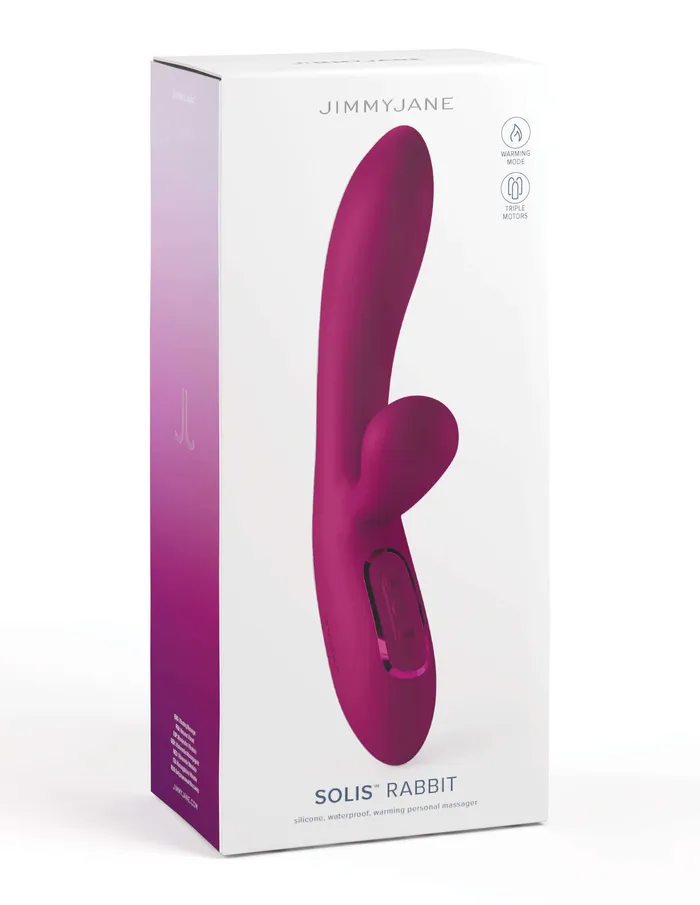Pipedream Products Female Sex Toys Experience Ecstasy with the JimmyJane Rabbit Solis Vibrator